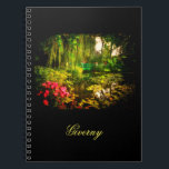 Caderno Espiral Notebook Familiar Claude Monet Giverny Pond Lily<br><div class="desc">Famous Claude Monet Giverny, France Pond com o notebook de fotos estilizado com Canvas de lírios para adicionar à sua coleção de memórias de viagem / acessórios de arte. Um presente legal / presente ideia para todos que adoram itens personalizados de design personalizado, vibrações positivas, arquitetura, viagens, todas as coisas...</div>