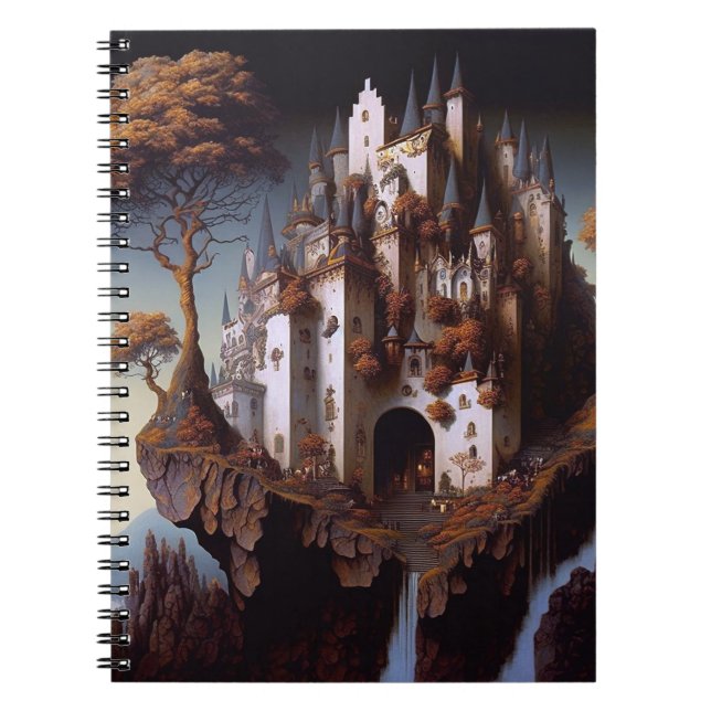 Caderno Espiral Notebook Fantasy Art (Frente)