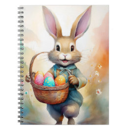 Caderno Espiral Notebook Fantasy Easter Bunny 6.5 x 8.75
