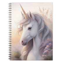 Notebook Fantasy Unicorn 6,5 x 8,75 pol