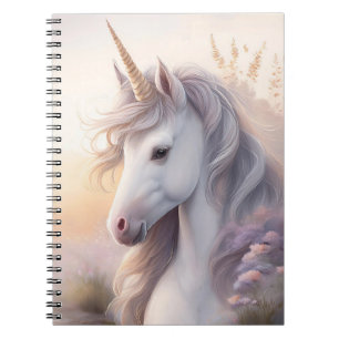 Caderno Espiral Notebook Fantasy Unicorn 6,5 x 8,75 pol