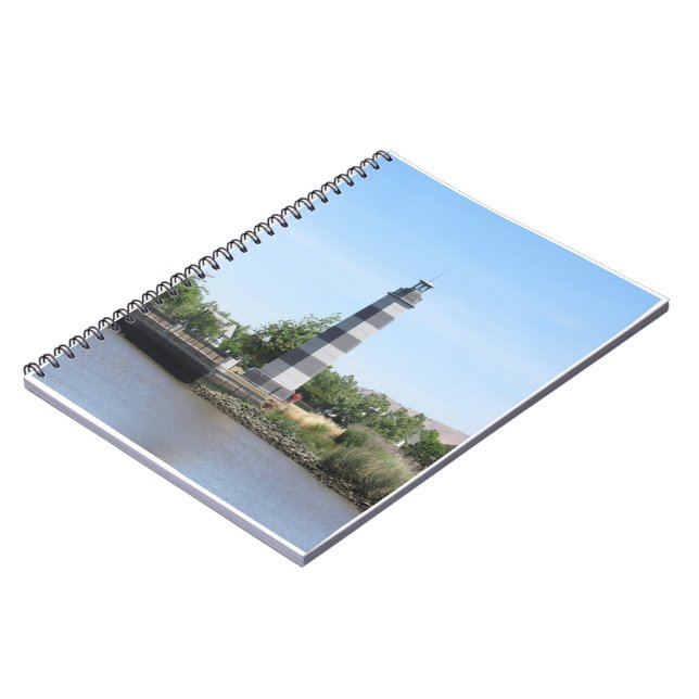 Caderno Espiral Notebook - Farol Suisun Harbor (Left Side)