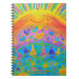 Caderno Espiral Notebook Feliz