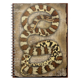 Caderno Espiral Notebook Feliz Halloween Cobra