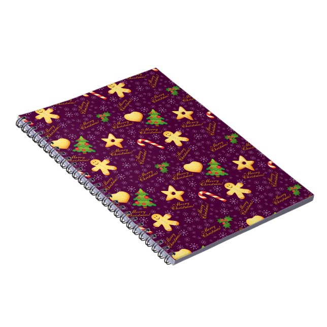 Caderno Espiral Notebook Feliz Natal (Lado Direito)