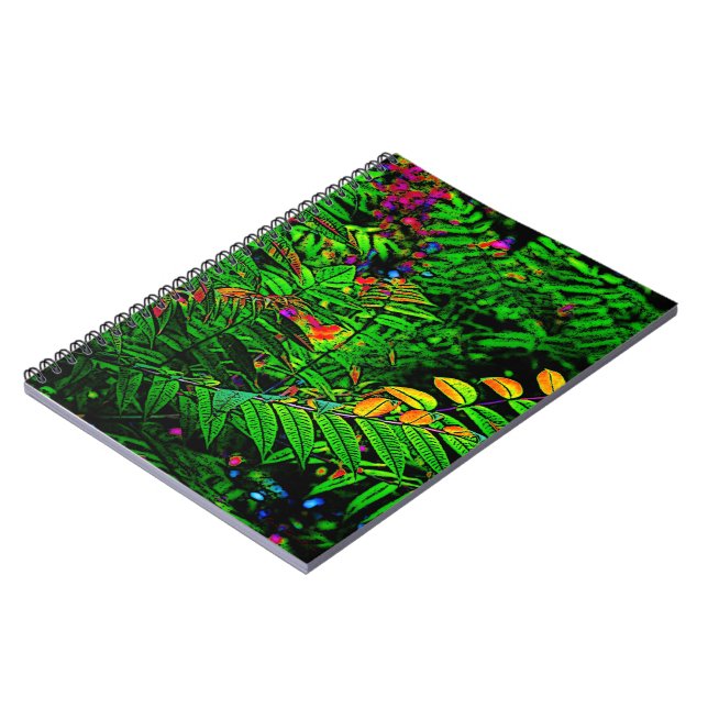 Caderno Espiral Notebook Fern deixa (Left Side)