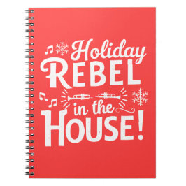 Caderno Espiral Notebook Festivo Engraçado