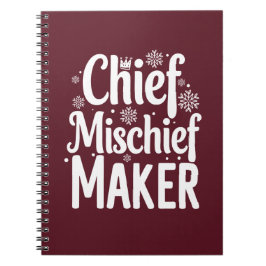 Caderno Espiral Notebook Festivo Engraçado