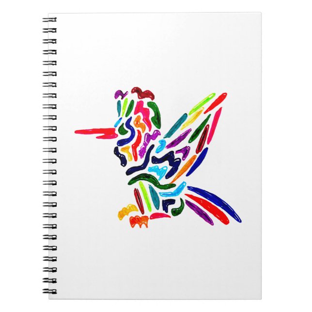 Caderno Espiral Notebook Fiesta Hummingbird (Frente)
