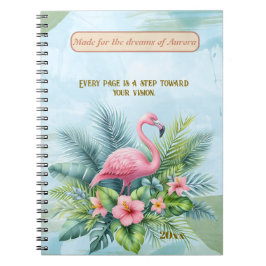 Caderno Espiral Notebook Flamingo Classic com cotação personalizad