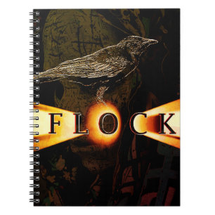CADERNO ESPIRAL NOTEBOOK FLOCK