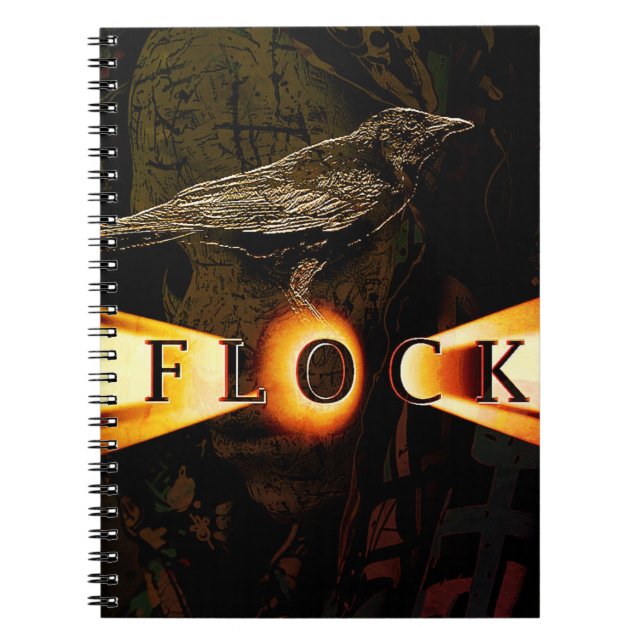 CADERNO ESPIRAL NOTEBOOK FLOCK (Frente)