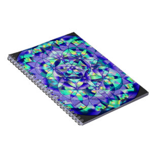 Caderno Espiral Notebook Flor da Vida~