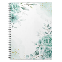 Caderno Espiral Notebook Floral