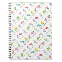 Notebook Floral