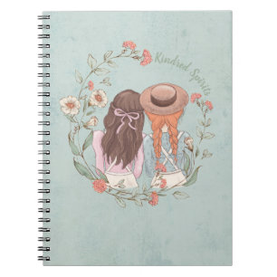 Caderno Espiral Notebook Floral Anne of Green Gables