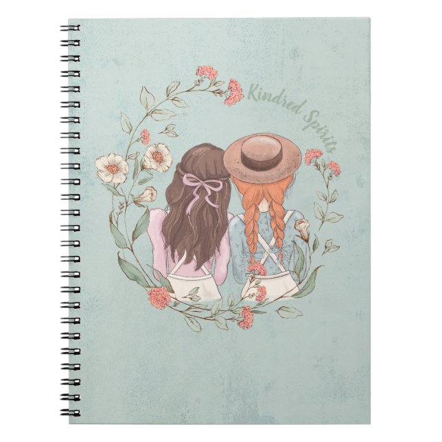 Caderno Espiral Notebook Floral Anne of Green Gables (Frente)