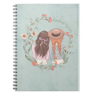 Caderno Espiral Notebook Floral Anne of Green Gables