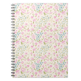 Caderno Espiral Notebook Floral Heaven