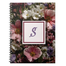 Notebook Floral Moody Color inicial