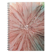 Notebook "Flores Pinkish" Personalize