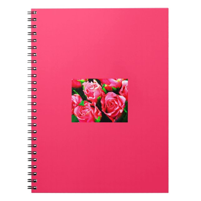 Caderno Espiral Notebook-Flowers-2 (Frente)