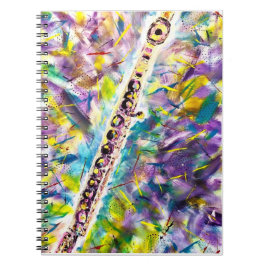 Caderno Espiral Notebook Flute