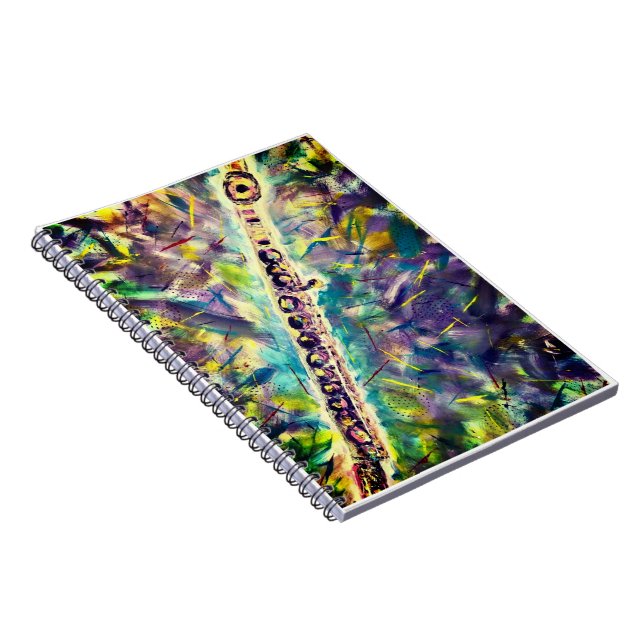 Caderno Espiral Notebook Flute Spiral (Lado Direito)