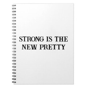 Caderno Espiral Notebook forte e bonito para mulheres