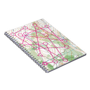 Caderno Espiral notebook fotográfico - curso de orientação