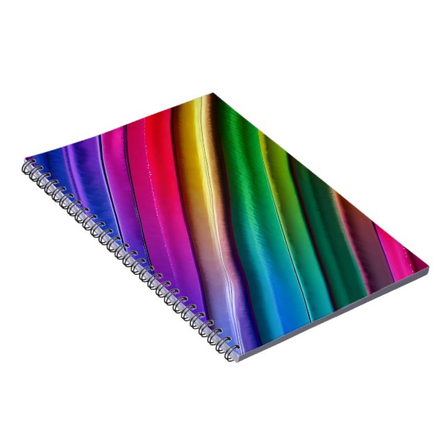 Caderno Espiral Notebook fotográfico espiral com cores brilhantes  (Lado Direito)