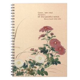 Caderno Espiral Notebook fotográfico espiral "Flores internas"