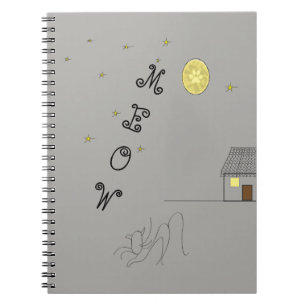 Caderno Espiral Notebook fotográfico espiral para amantes de gatos