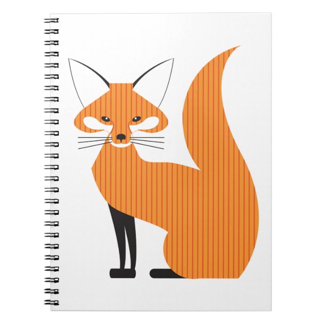 Caderno Espiral Notebook Fox Spiral (Frente)