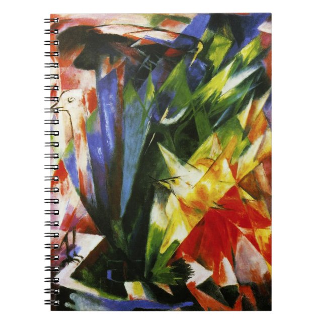 Caderno Espiral Notebook Franz Marc Birds (Frente)