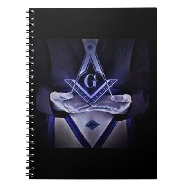 Caderno Espiral Notebook Freemason (Frente)