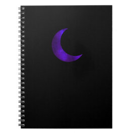 Caderno Espiral Notebook Galaxy Moon