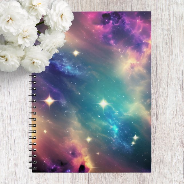 Caderno Espiral Notebook Galaxy Outerspace (Criador carregado)