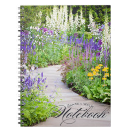 Caderno Espiral Notebook Garden Walk