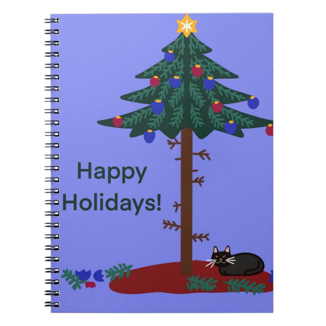 Caderno Espiral Notebook Gato Humoroso (Frente)