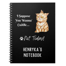 Notebook Gato Rumpy de Henryka