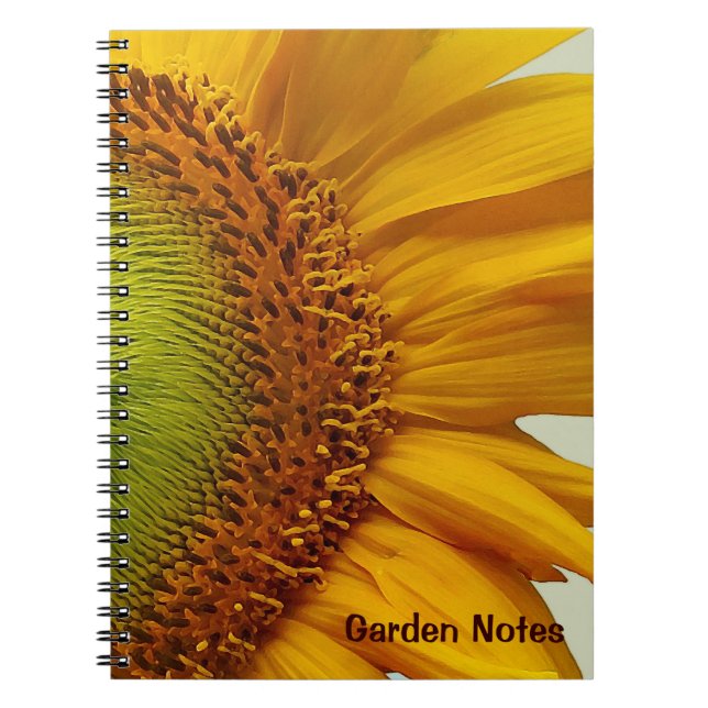 Caderno Espiral Notebook Giant Sunflower Bound (Frente)