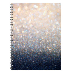 Caderno Espiral Notebook Glitter