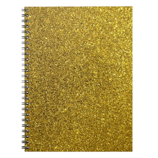 Caderno Espiral Notebook Glitter (Frente)