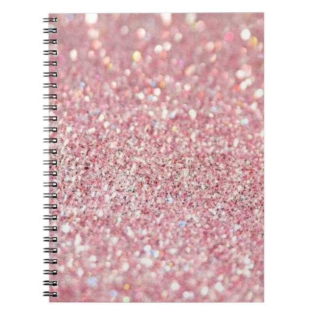 Caderno Espiral Notebook Glitter (Frente)