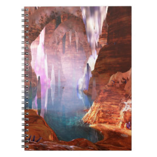 Caderno Espiral Notebook Glittering Caves
