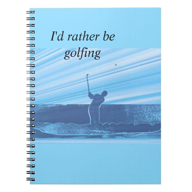 Caderno Espiral Notebook-Golf (Frente)