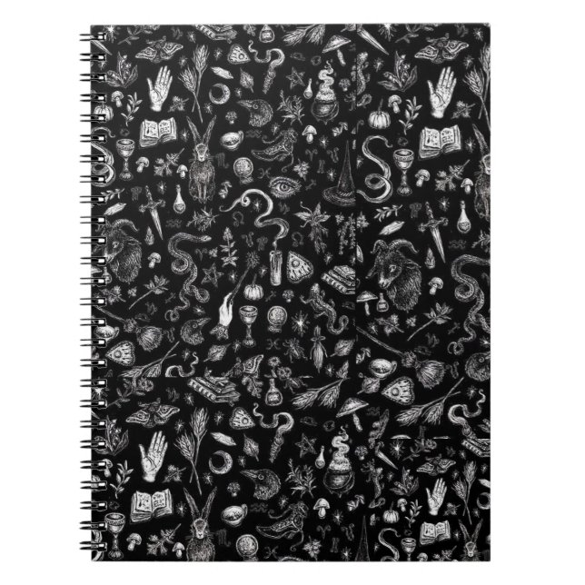 Caderno Espiral Notebook Gótico Sprial (Frente)