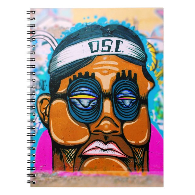 Caderno Espiral Notebook Grafite Dude (Frente)