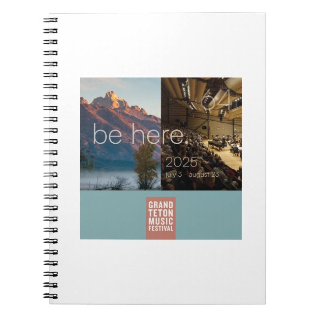 Caderno Espiral Notebook GTMF 2025 (Frente)